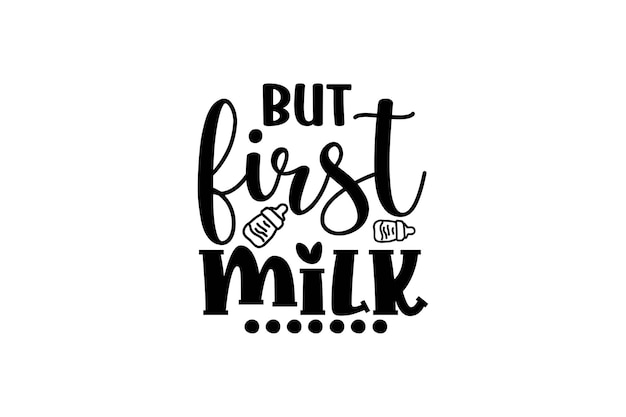 But first is a milk svg