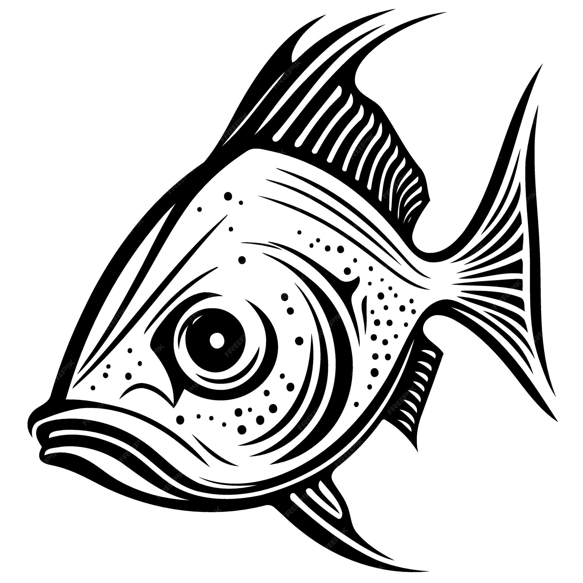 Premium Vector | Fish aquatic animal