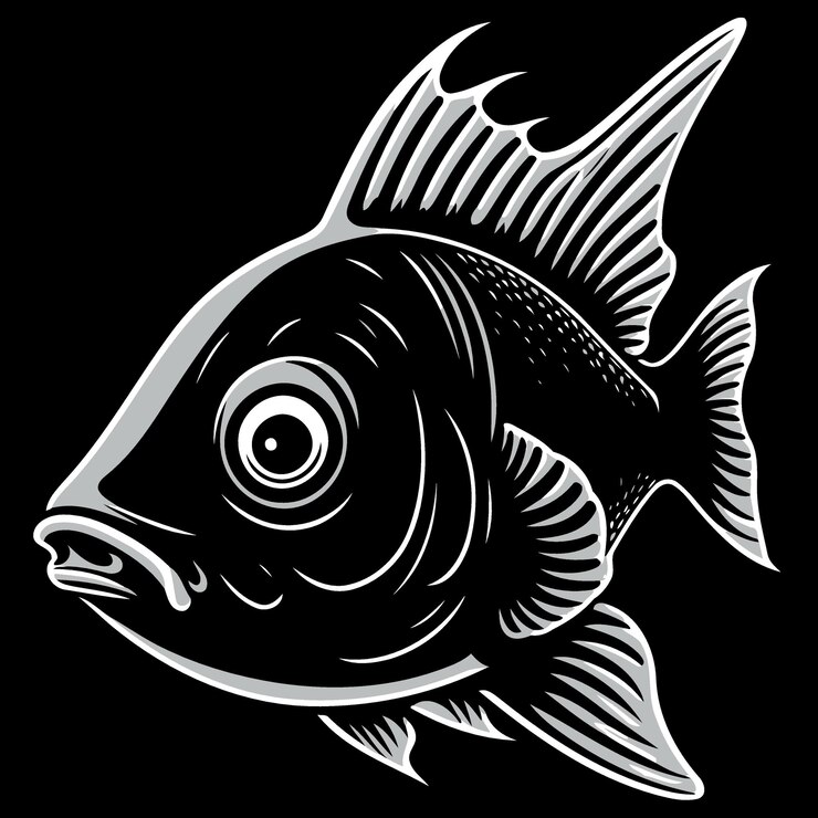 Premium Vector | Fish aquatic animal
