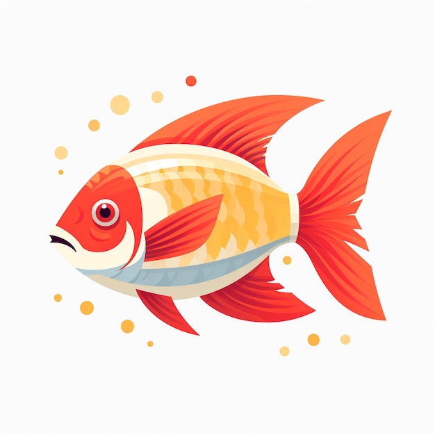 Vector fish cartoon vector