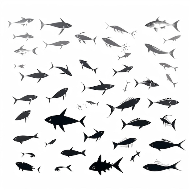 Vector fish cartoon vector