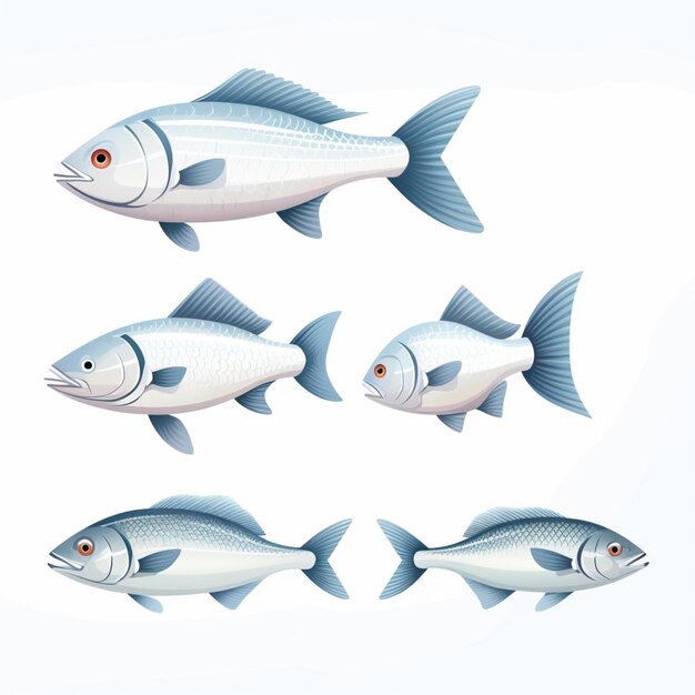 Vector fish cartoon vector