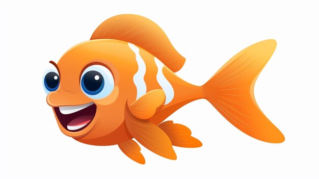 Vector fish cartoon vector