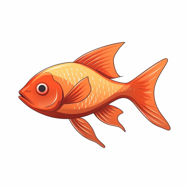 Vector fish cartoon vector