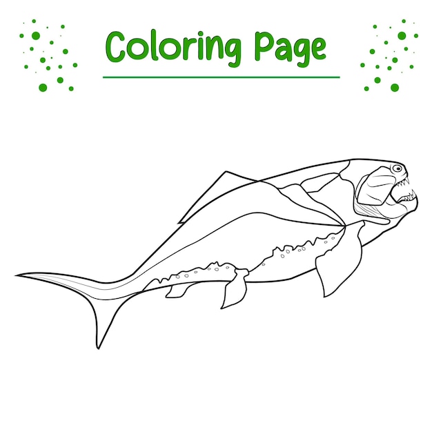 Fish coloring pages