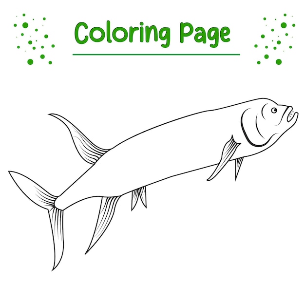 Fish coloring pages