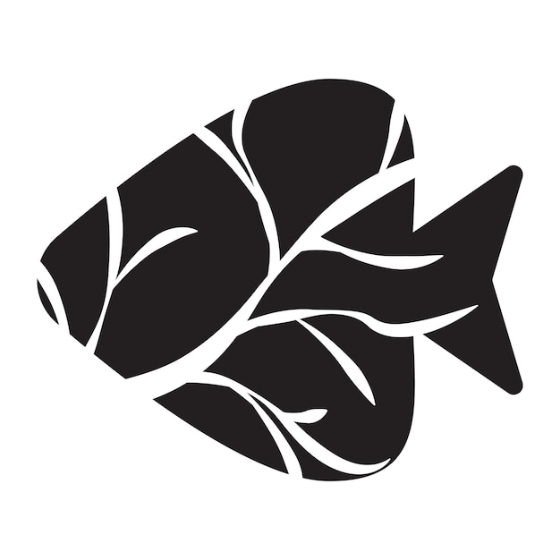 Fish icon. Flat fishes icon.