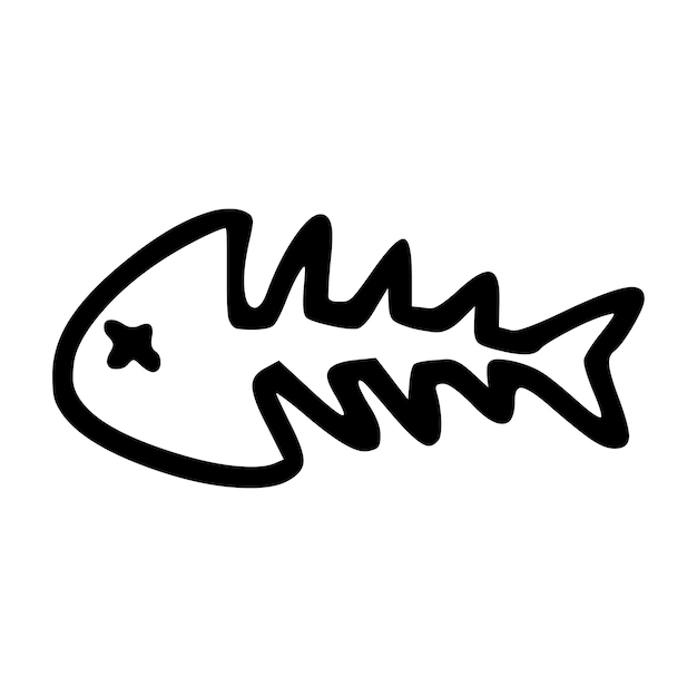 Vector fish icon