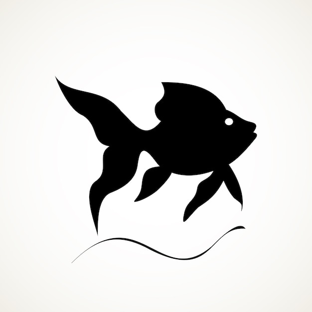 Vector fish icon