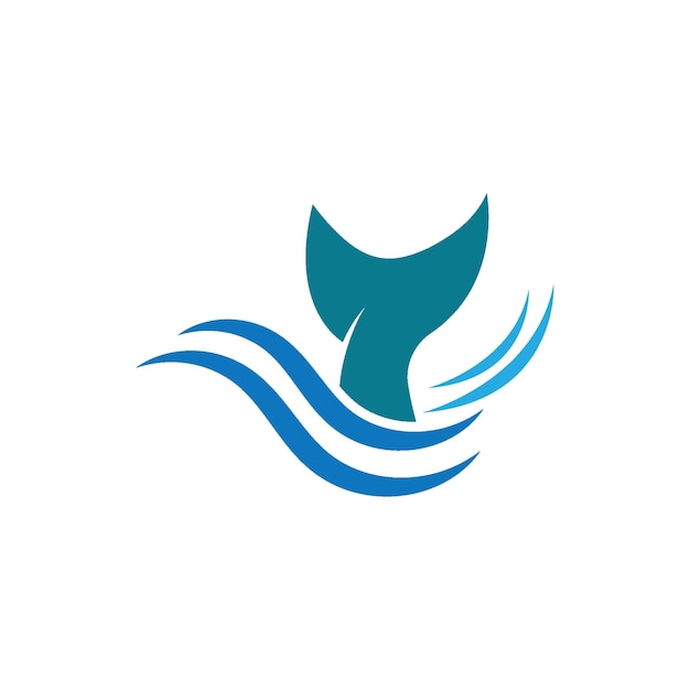 Fish Jump Logo And symbol vector