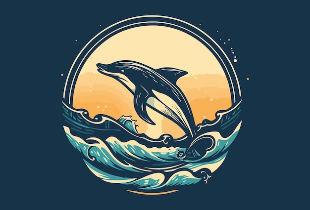 Дизайн логотипа рыбы Погрузитесь в стильное водное вдохновение