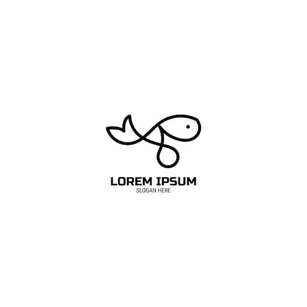 Fish logo design