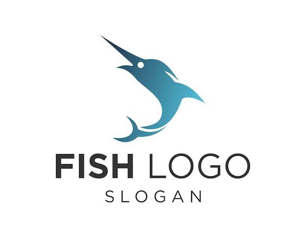 Design del logo di pesce