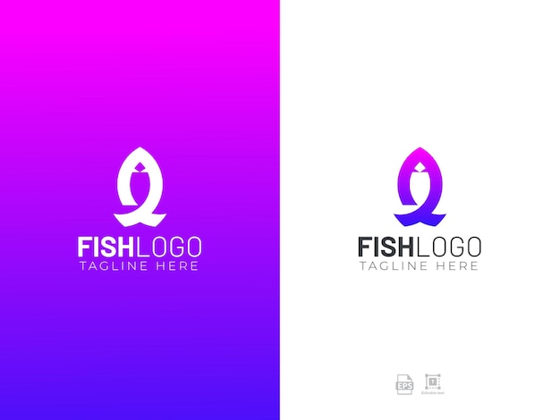 Fish logo design