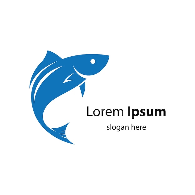 Illustrazione delle immagini del logo del pesce