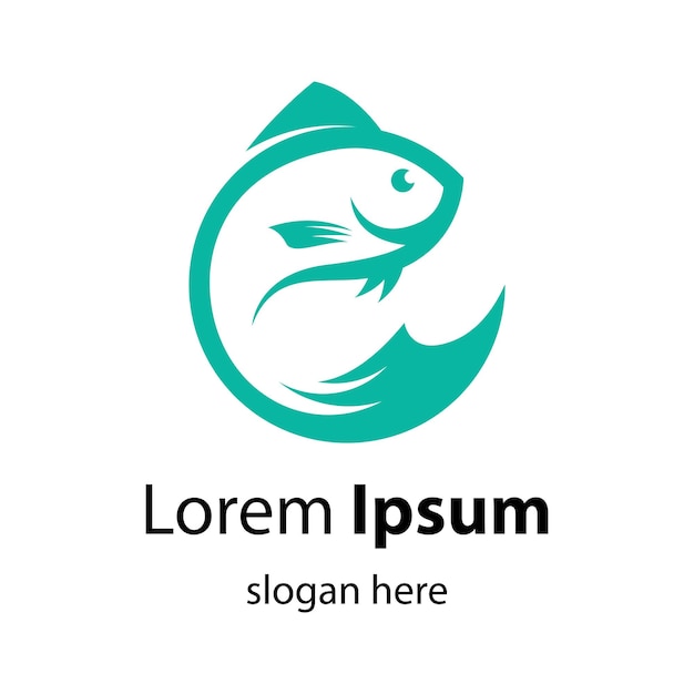 Иллюстрация изображения логотипа рыбы