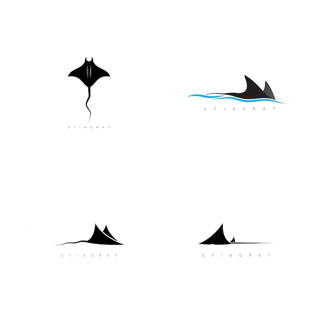 Fish logo template