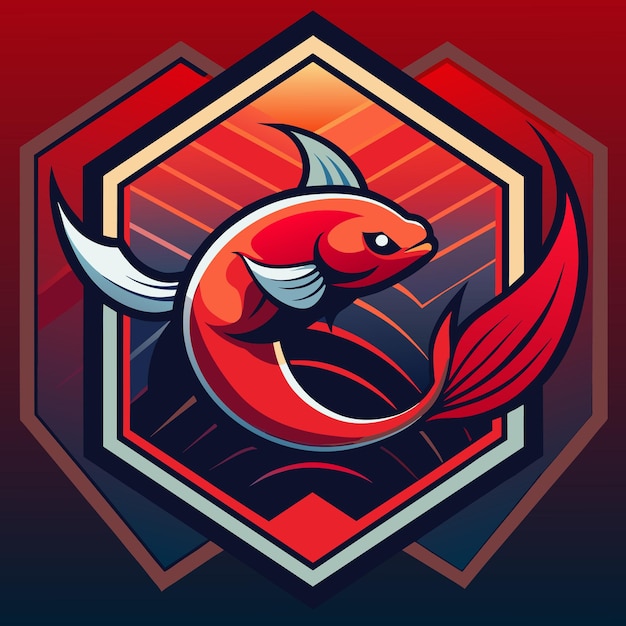 A fish logo vector illustration and artwork