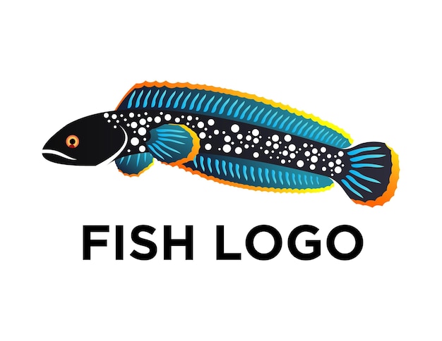 Vector fish logo