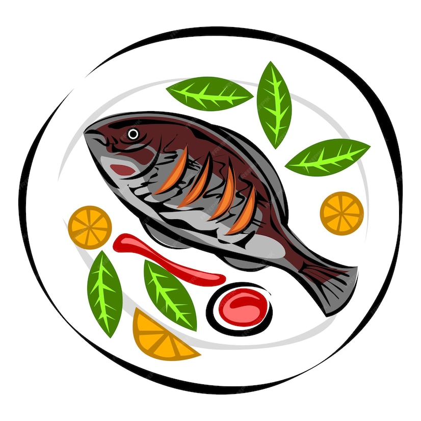 Premium Vector Fish Meal premium-vector-fish-meal