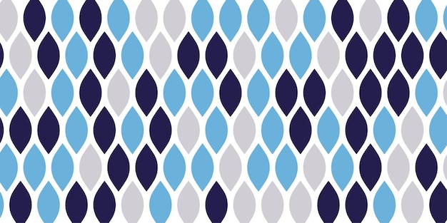 Fish scale pattern vector