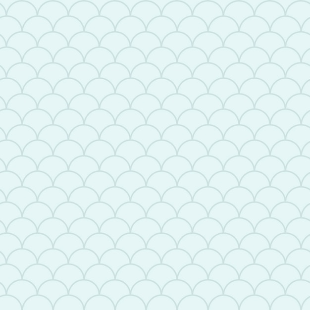 Vector fish scale seamless pattern