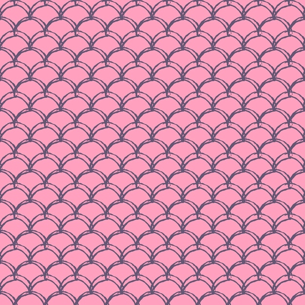 Fish scale seamless pattern.