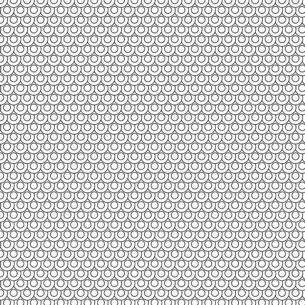 Fish scales pattern