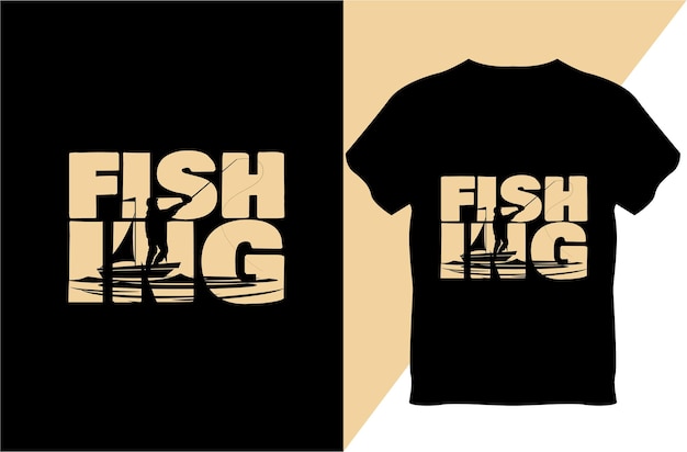 Vector fish tshirt design