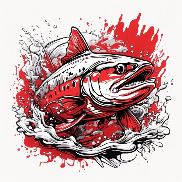 Vector fish vector art