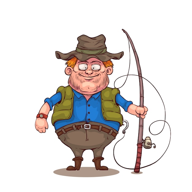 fisher cartoon character