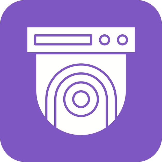 Fisheye Camera vector icoon Kan worden gebruikt voor Photography iconeset