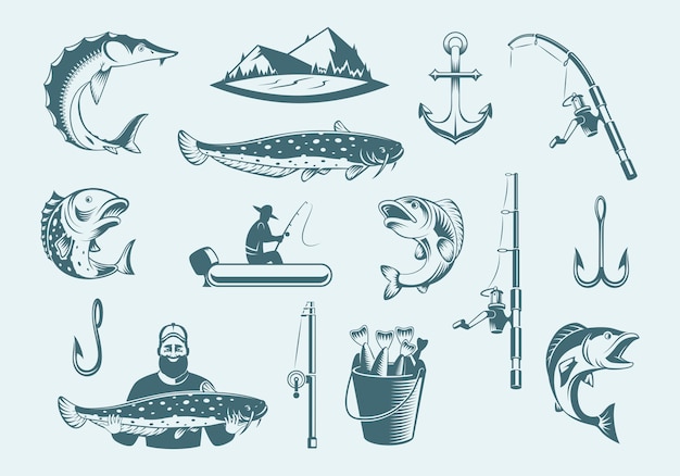 Page 98  Fishing Reel Logo - Free Vectors & PSDs to Download