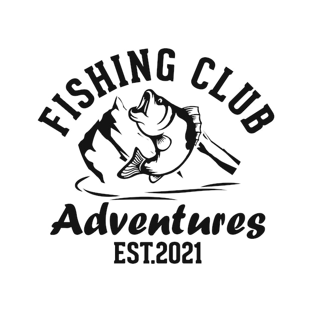 Fishing Club logo design