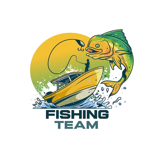 fishing Logo design