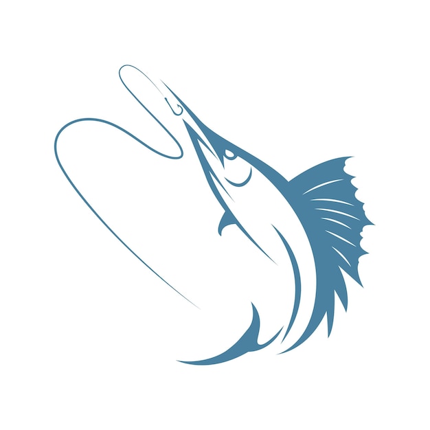 Fishing logo icon design