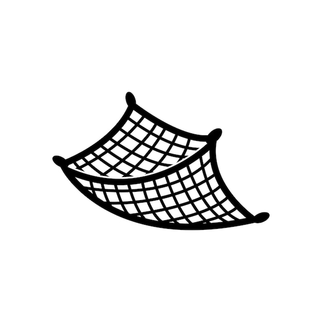 Fishing net icon cartoon style Royalty Free Vector Image