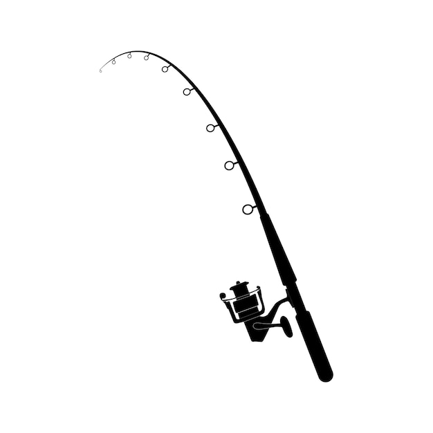 Premium Vector  Fishing rod icon