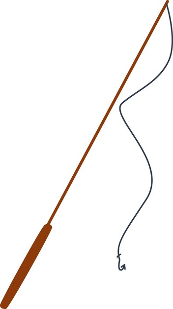 Vector fishing rod tool