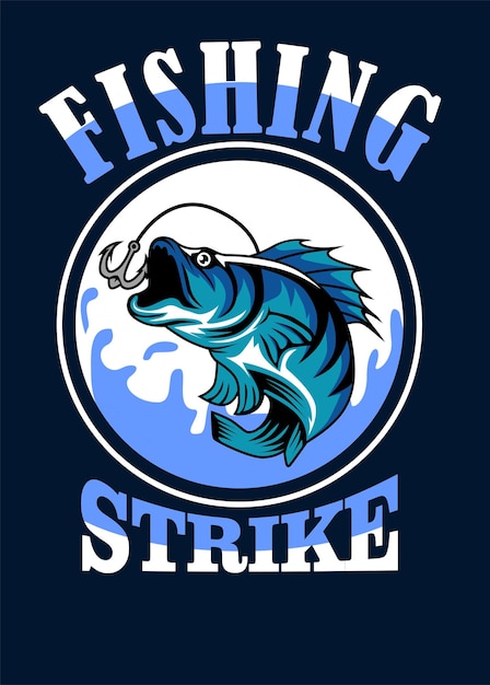 FISHING STRIKE BLUE