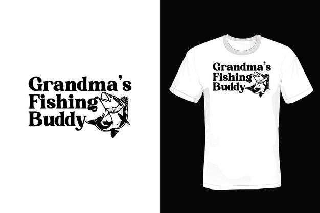 Fishing T shirt design, typography, vintage