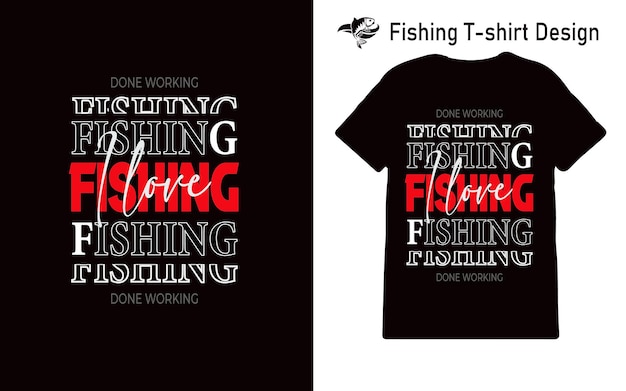 Vettore pesca t-shirt design vettore pesca t-shirt disegni grafici uomo pesce