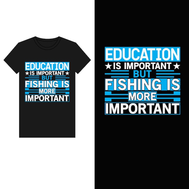 Fishing t-shirt design vector