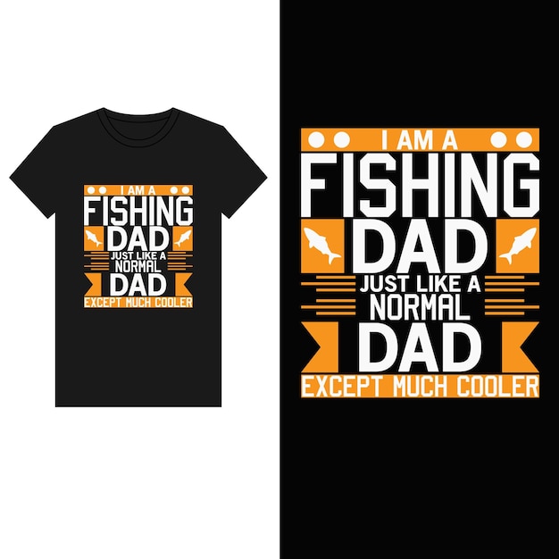 fishing t-shirt design vector