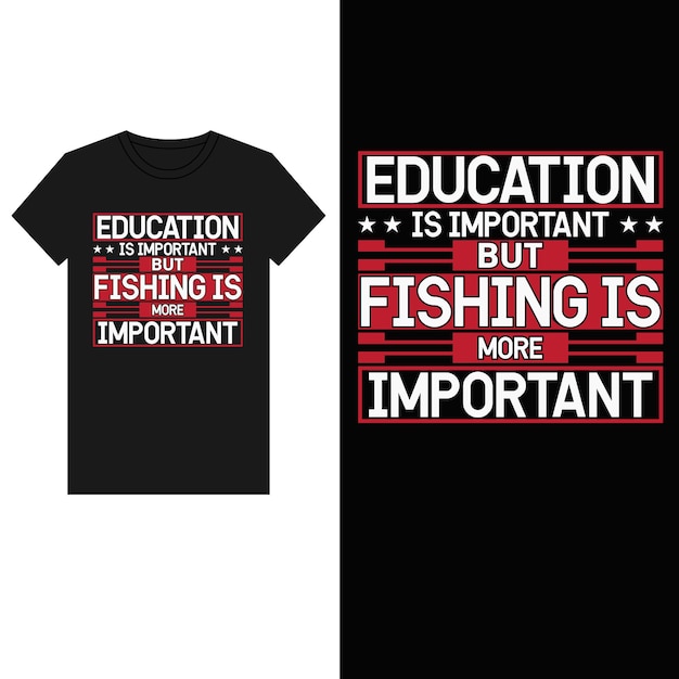 fishing t-shirt design vector