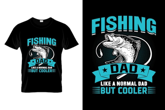 Premium Vector | Fishing t-shirt design with a fish