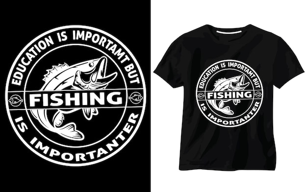 Fishing T shirt Design