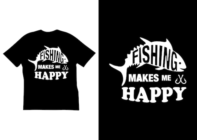 Fishing t-shirt design