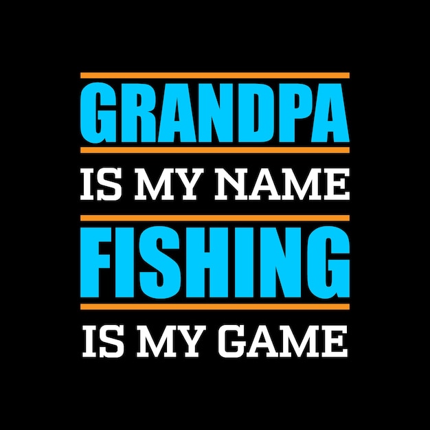 Fishing T-shirt Design