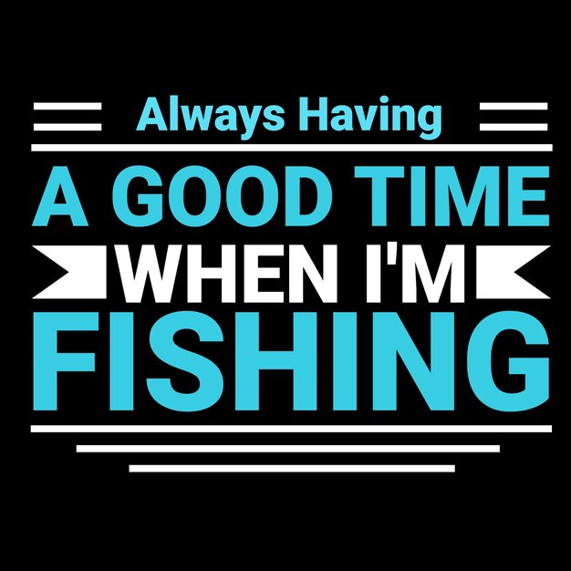 Fishing T-Shirt design